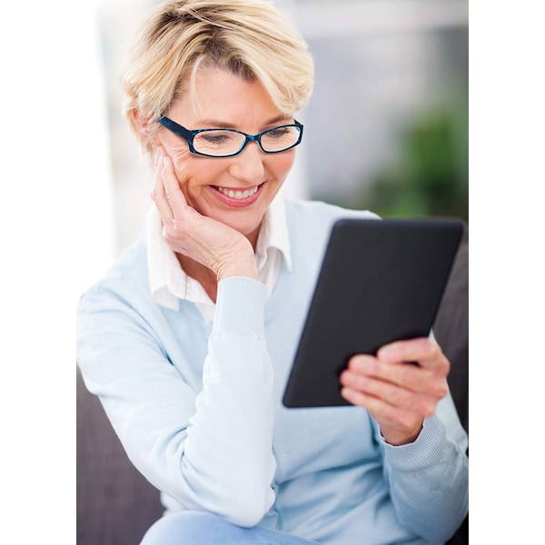 Boost Eyewear Reading Glasses, Modern Fashion Frames, Spring Loaded Hinges, Assorted, 6PK 30125 - main